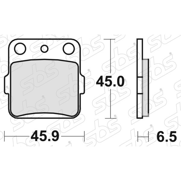 584 pastiglie freno RSI