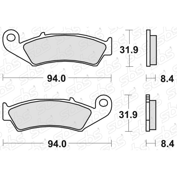 Pastiglie freno 623 LS