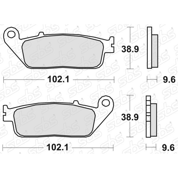 Pastiglie freno 700 HS