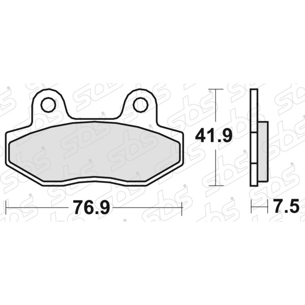 Pastiglie freno 814 LS