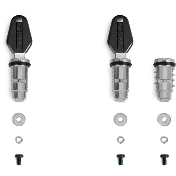 Kit di chiavi + 3 serrature a chiave