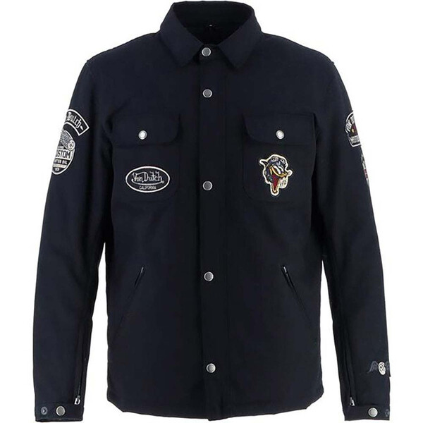 Von dutch - Camicia oversize effetto strappato