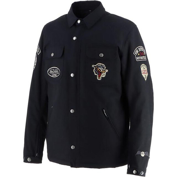 Von dutch - Camicia oversize effetto strappato