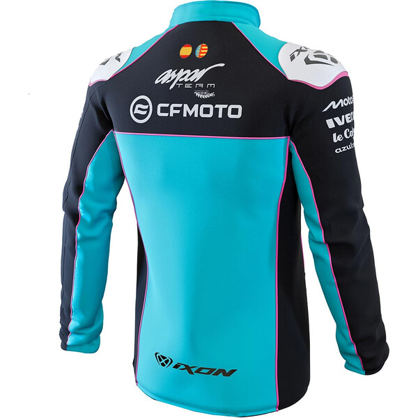 Felpa con zip CF moto 25