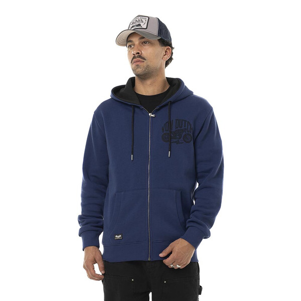 Felpa con cappuccio e zip Free
