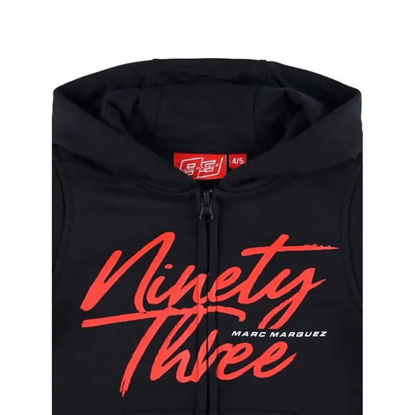 Felpa con cappuccio con zip da bambino Ninety Three