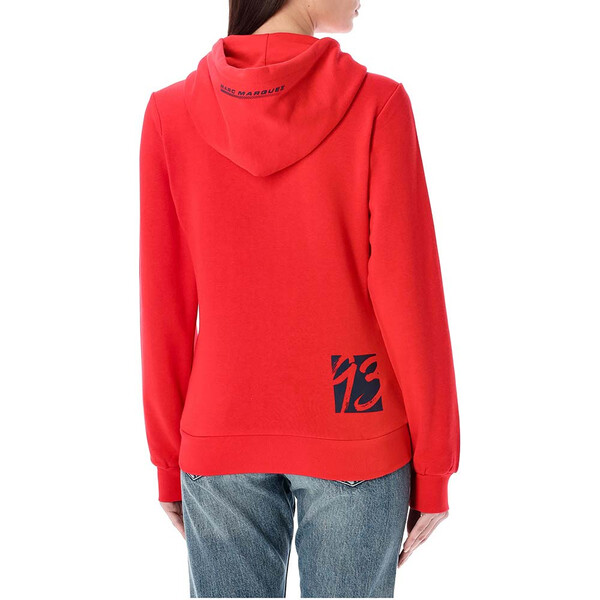 Felpa donna con cappuccio e zip Ninety Three 93
