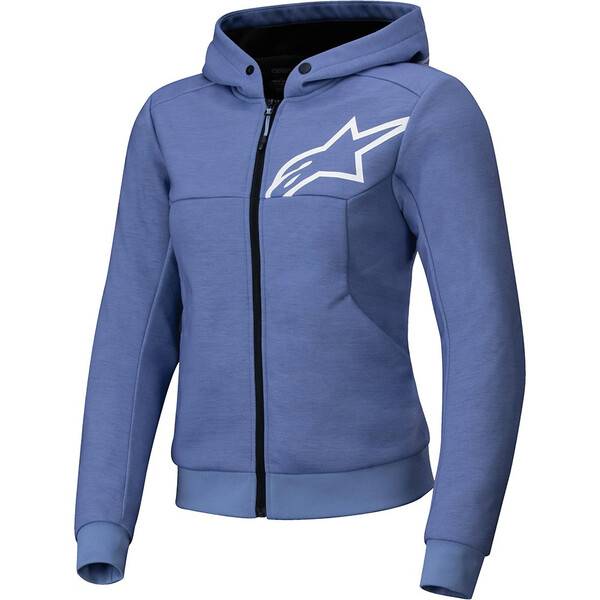 Felpa con cappuccio Stella Chrome V2 Sport da donna con zip