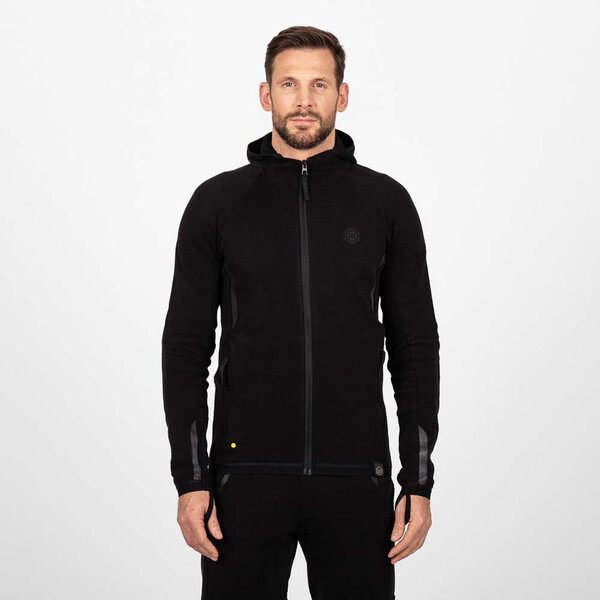 Felpa con zip Shield