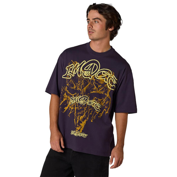 Maglietta con stampa d'immagine di peso medio