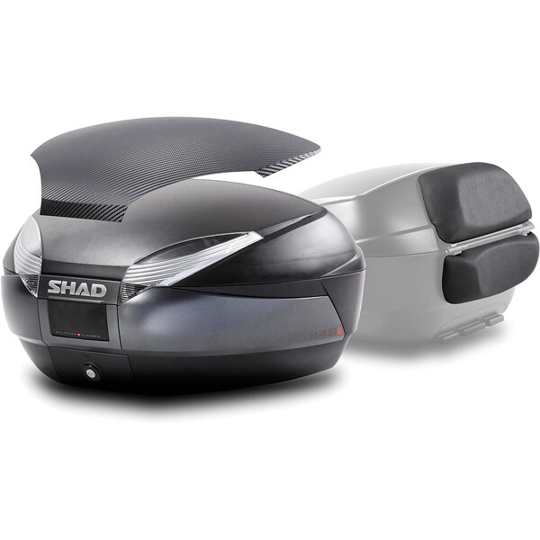 Top case SH48 + Cappuccio + Schienale