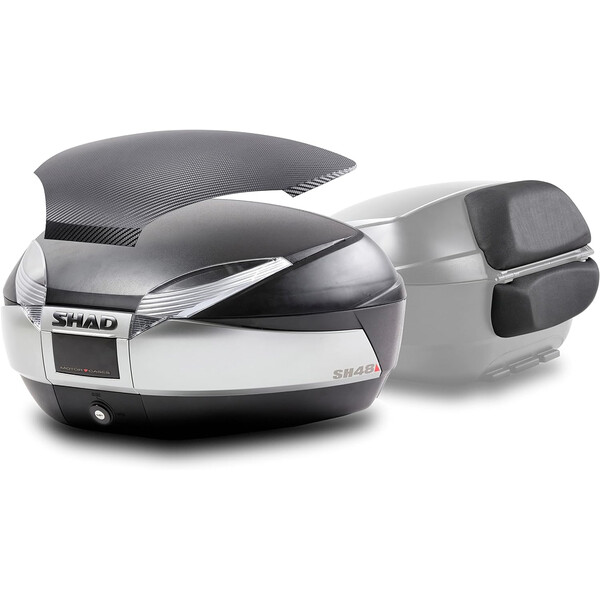 Top case SH48 + Cappuccio + Schienale
