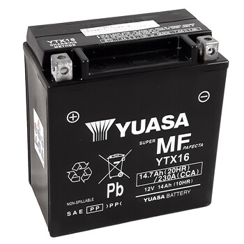 Batteria YTX16-BS SLA AGM Yuasa