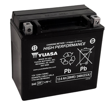 Batteria SLA AGM YTX14H-BS Yuasa