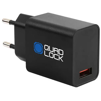 Adattatore di alimentazione con porta USB-A UE da 18 W Quad Lock