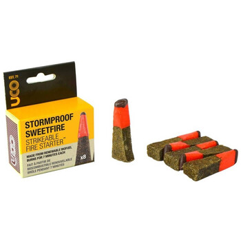 Accendifuoco Sweetfire - 8 bastoncini di biocombustibile Uco