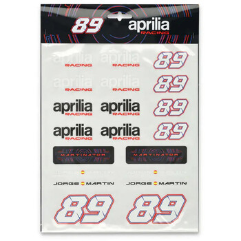 Doppio adesivo Aprilia jorge martin