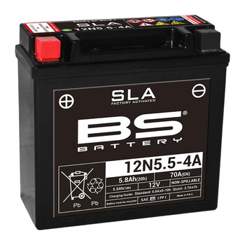 Batteria SLA 12N5.5-4A/4B BS Battery