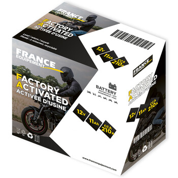 YB9-B Batteria attivata in fabbrica France Equipement