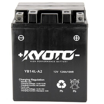 Batteria SLA AGM YB14L-A2 Kyoto