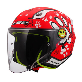 OF622 Casco per bambini Funny II Paws LS2