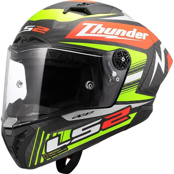 FF805 Thunder GP Aero Casco Replica Nero LS2