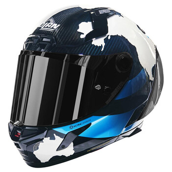 X-804 RS Ultra-Carbon Replica Casco Checa 30° Anniversario  Nolan