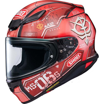 Casco Zaku II di Char NXR2 MS-06S Shoei
