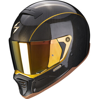 Casco solido Exo-HX1 Carbon SE Scorpion