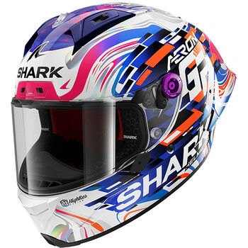 Casco Aeron GP Replica Zarco Shark