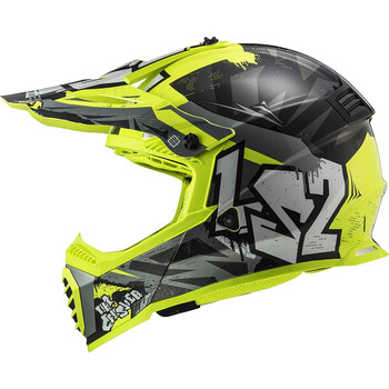 MX437 Casco Fast Evo II Mini Crusher LS2