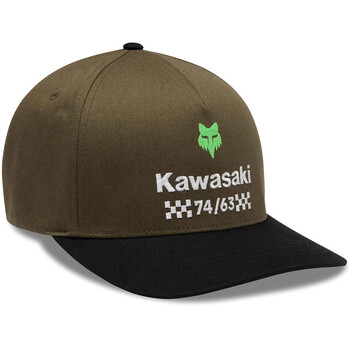 Cappello Kawasaki Flexfit Fox