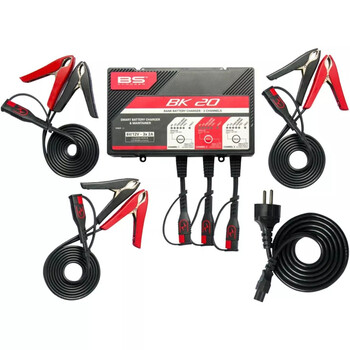 Caricabatterie BK20 6V/12V 3X2A BS Battery