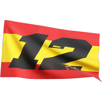 Maverick Vinales 25 bandiera Ixon