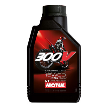 Olio 4T 300V Factory Line Off Road 15W60 Motul