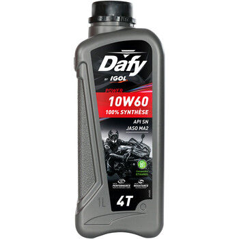 Olio Power 4T 10W60 100% sintetico Dafy by Igol