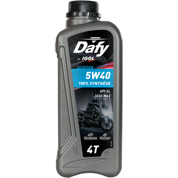 Olio per scooter 4T 5W40 100% sintetico Dafy by Igol