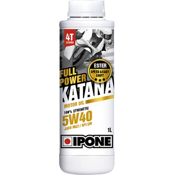 Olio motore Full Power Katana 5W40 - moto a 4 tempi Ipone