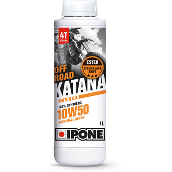 Olio motore Katana Off Road 10W50 - moto a 4 tempi Ipone