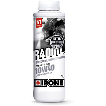 R4000 RS 10W40 olio motore semisintetico - moto 4 tempi Ipone