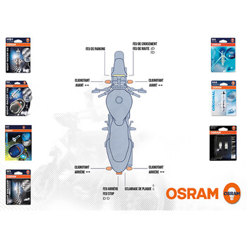 Kit lampadine KITAMP10NBU1 Osram