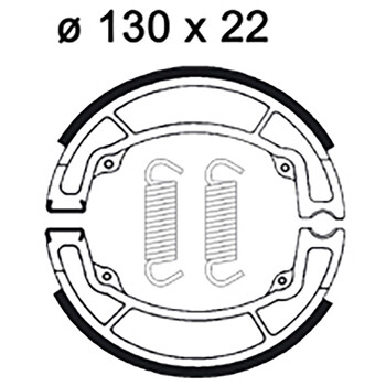 Ganasce freno LMS823 AP Racing