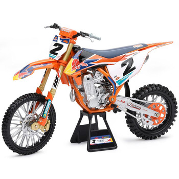 1/6 KTM 450 SX-F Red Moto C. Webb New Ray