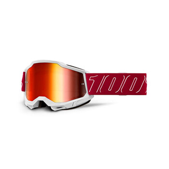 Maschera Accuri 2 Redline - Specchio rosso 100%