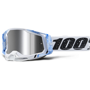 Maschera Racecraft 2 Mixos - Specchio d'argento Flash 100%