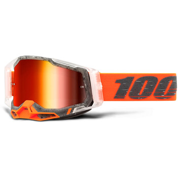 Maschera Schrute Racecraft 2 - Specchio rosso 100%