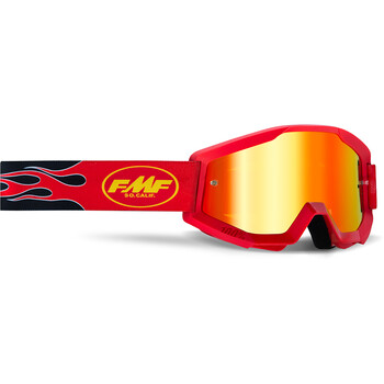 Maschera per bambini Powercore Flame - schermo a specchio FMF Vision