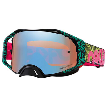 Maschera Airbrake MX Heritage Bengal Venom - schermo Prizm oakley