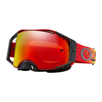 Maschera MX Airbrake Troy Lee Designs Trippy - schermo Prizm oakley