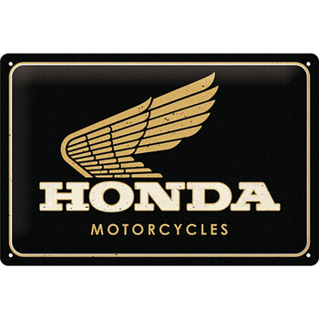 Targa Honda MC d'epoca - Moto d'oro nostalgic art